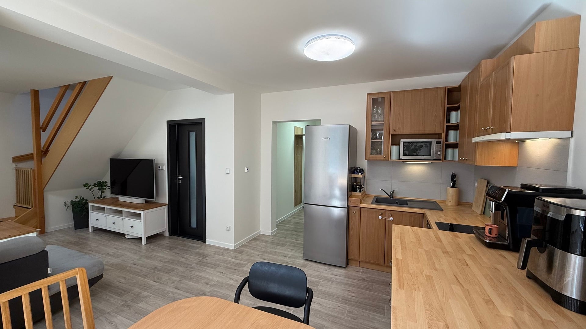 Prodej baťovského domku 4+kk, 109 m2, terasa, přístavba, sklep, parkovací stání, vlastní pozemek, Příkrá, Zlín