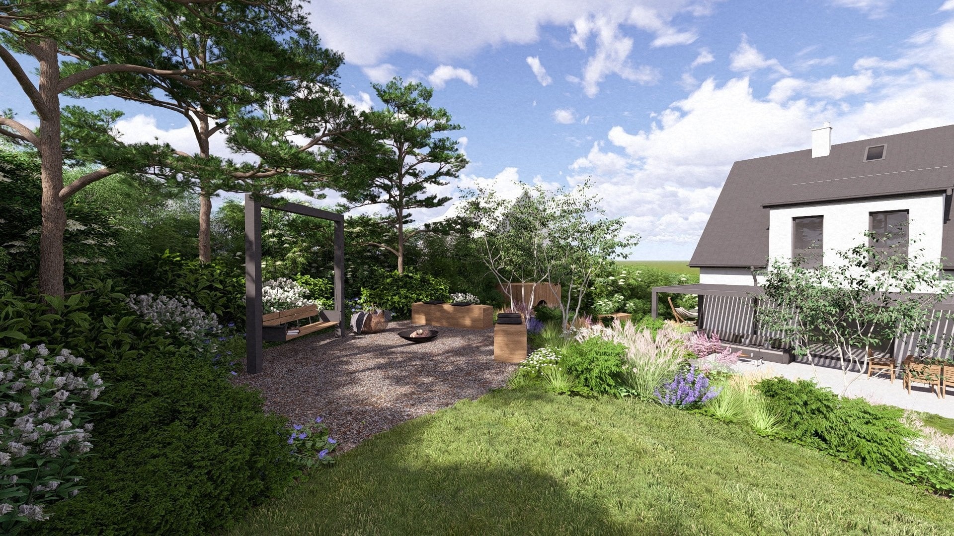 Prodej novostavby RD 5+kk,  184 m2, zahrada 719 m2, parkování, Panenské Břežany, Praha-východ