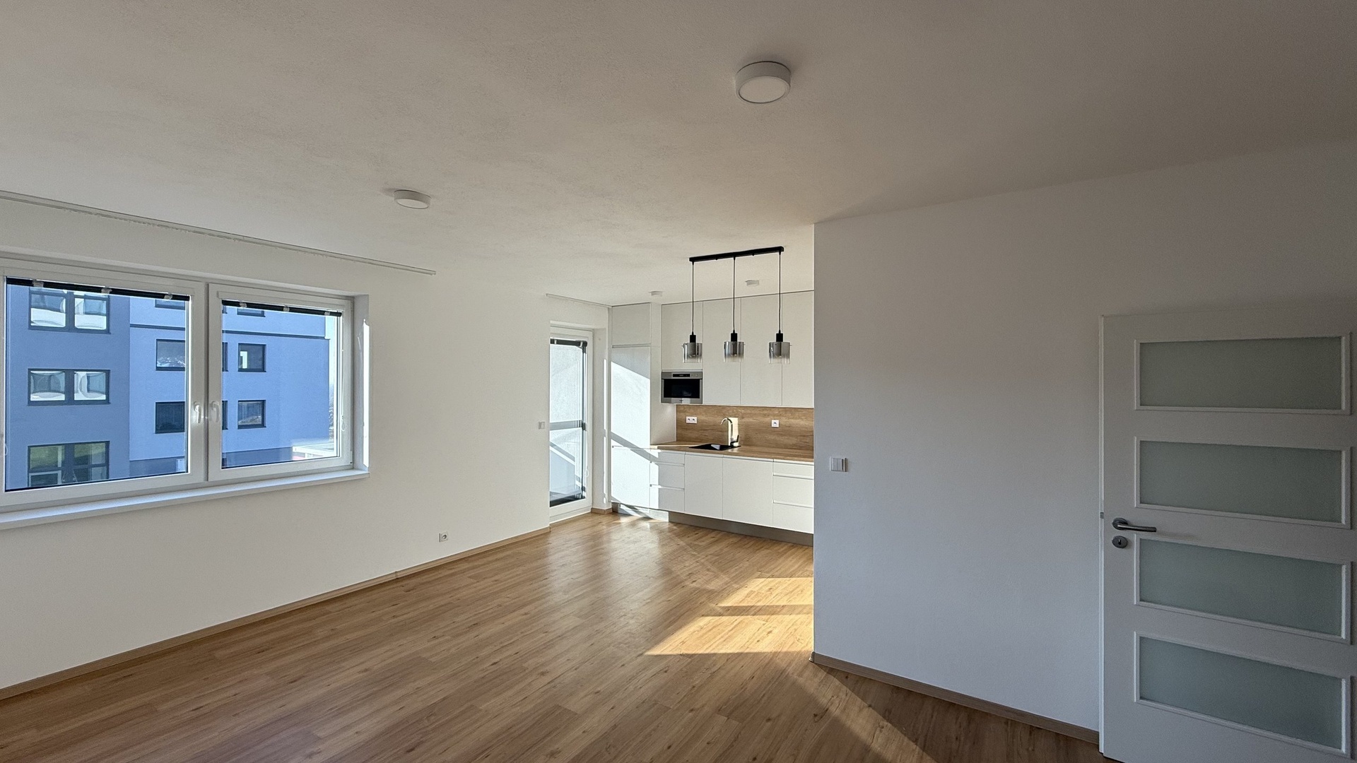 Pronájem bytu 3+kk, 77 m², novostavba, 2 balkóny, Komenského, Fryšták - Horní Ves