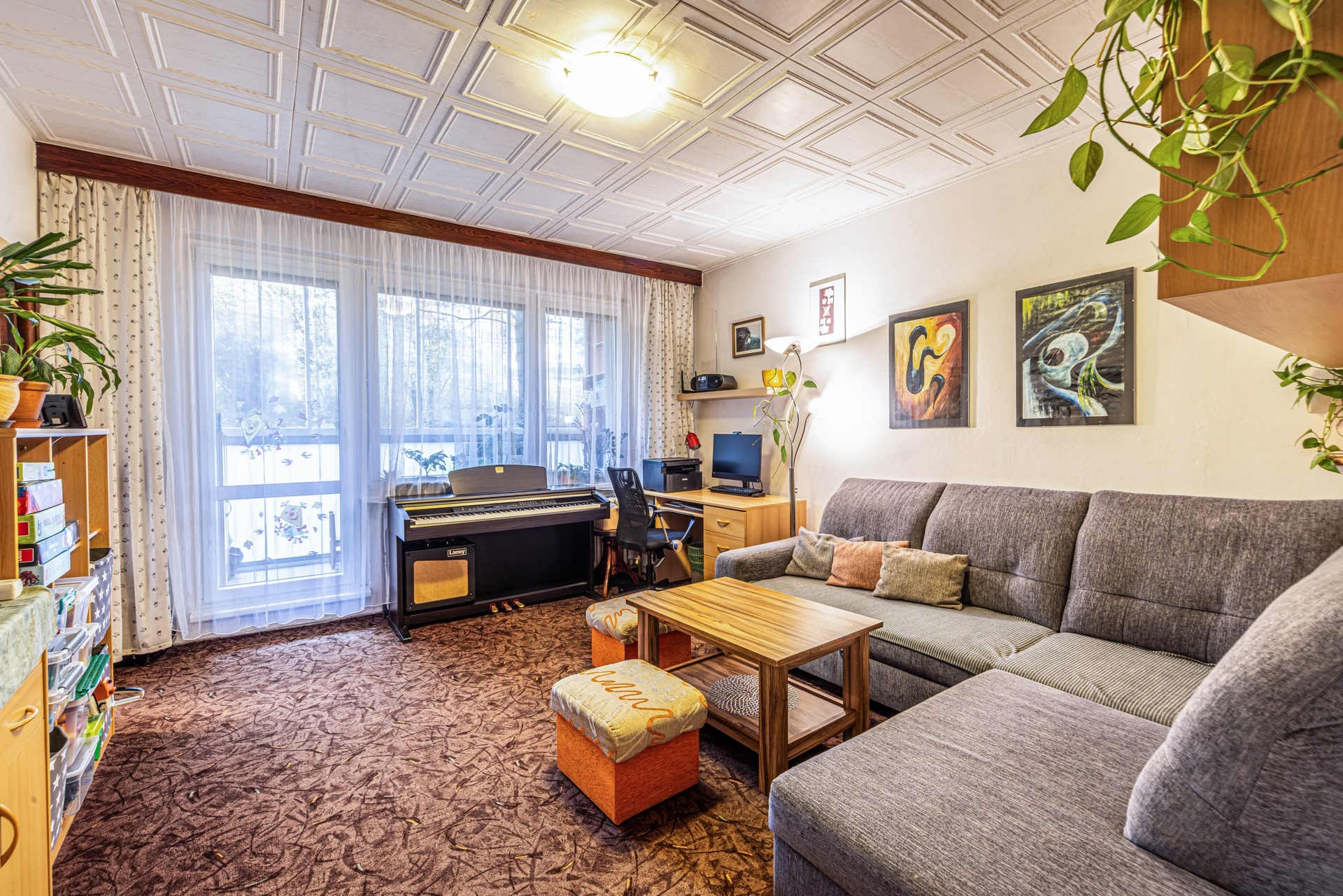 Prodej bytu 3+1, 70 m2, 1.NP, lodžie, sklep, Moravská, Jížní Svahy, Zlín