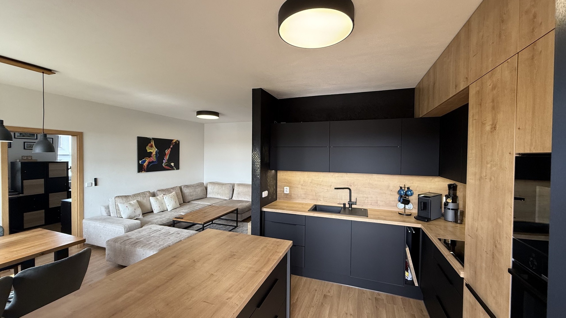 Prodej moderního bytu 3+kk, 68 m2, novostavba, 2x balkón, sklep, 2x parkovací místo, Horní Ves, Fryšták