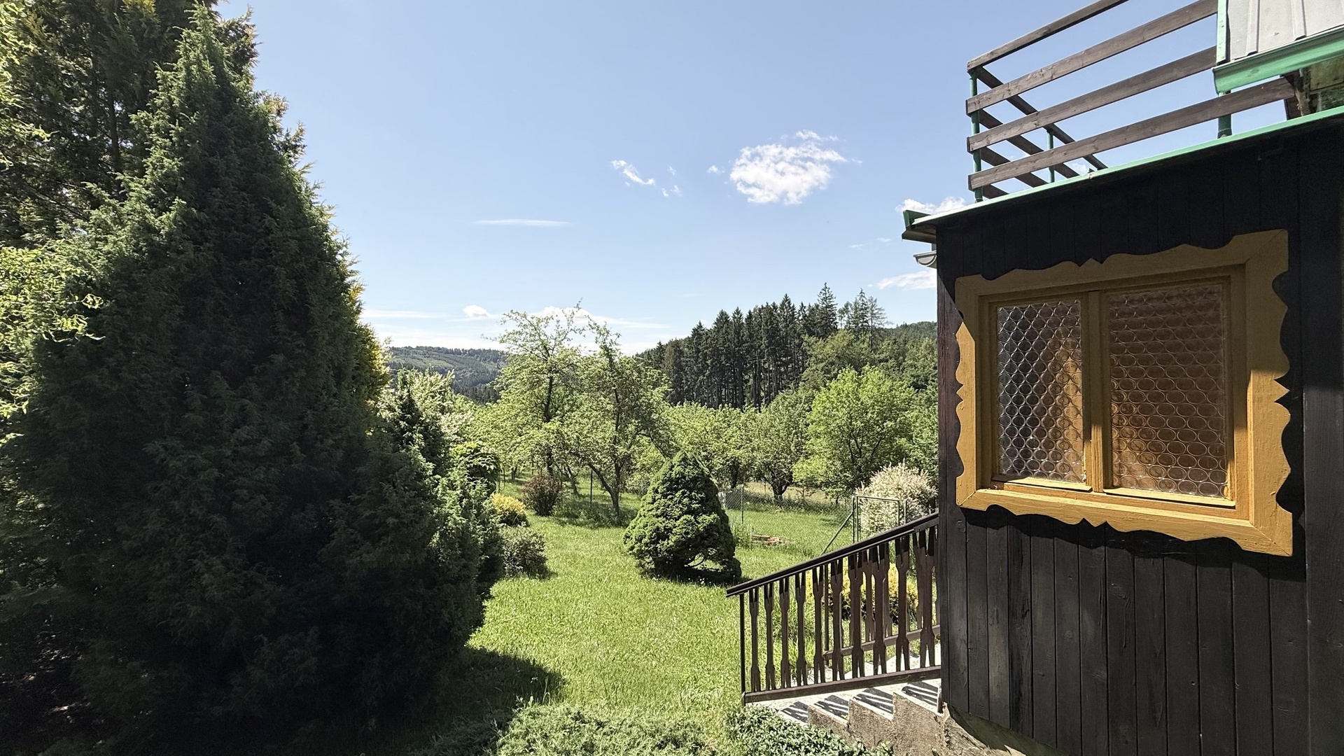 Prodej rekreační chaty 3+1, 139 m2, zahrada, terasa, garáž, Košařiška, Držková