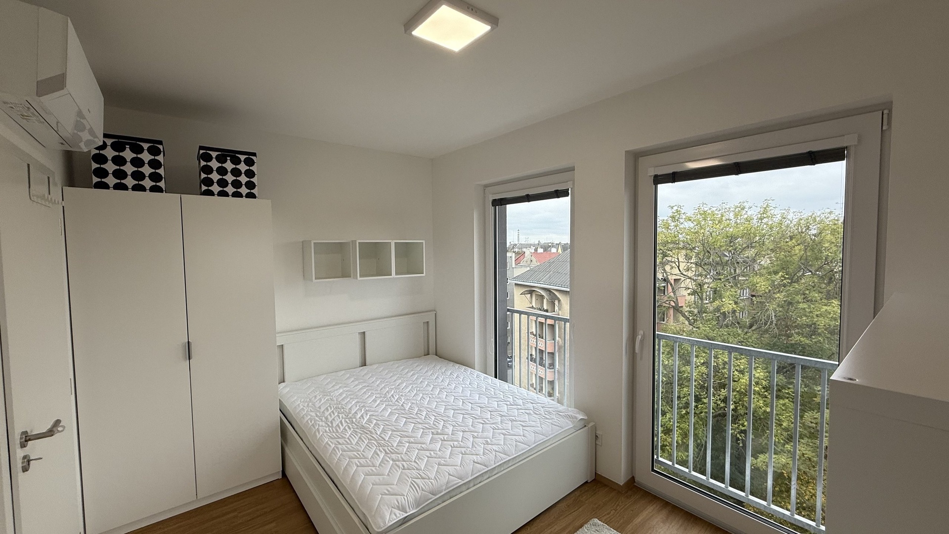 Pronájem nového bytu 1+kk, 32 m2, klimatizace, sklep, rezidence Čechova, Přerov