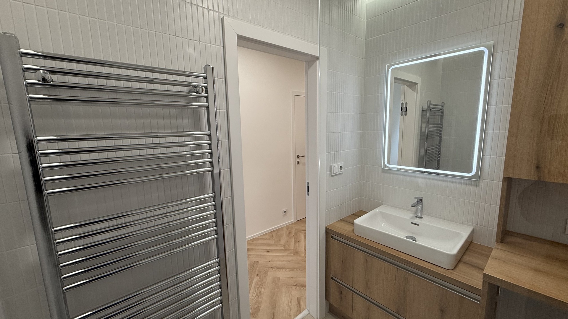 Pronájem novostavby bytu 2+1, 62 m2, balkón , sklep, parkování, Věžové domy, Zlín