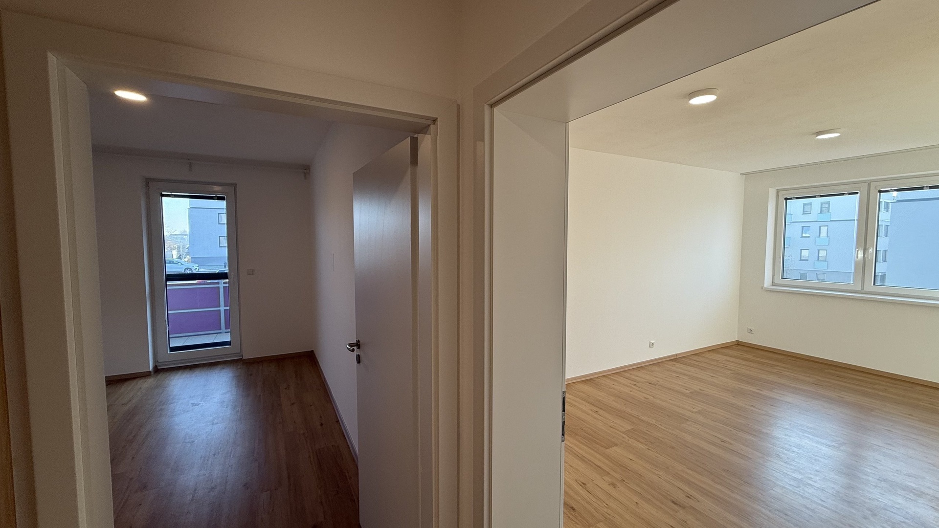 Pronájem bytu 3+kk, 77 m², novostavba, 2 balkóny, Komenského, Fryšták - Horní Ves