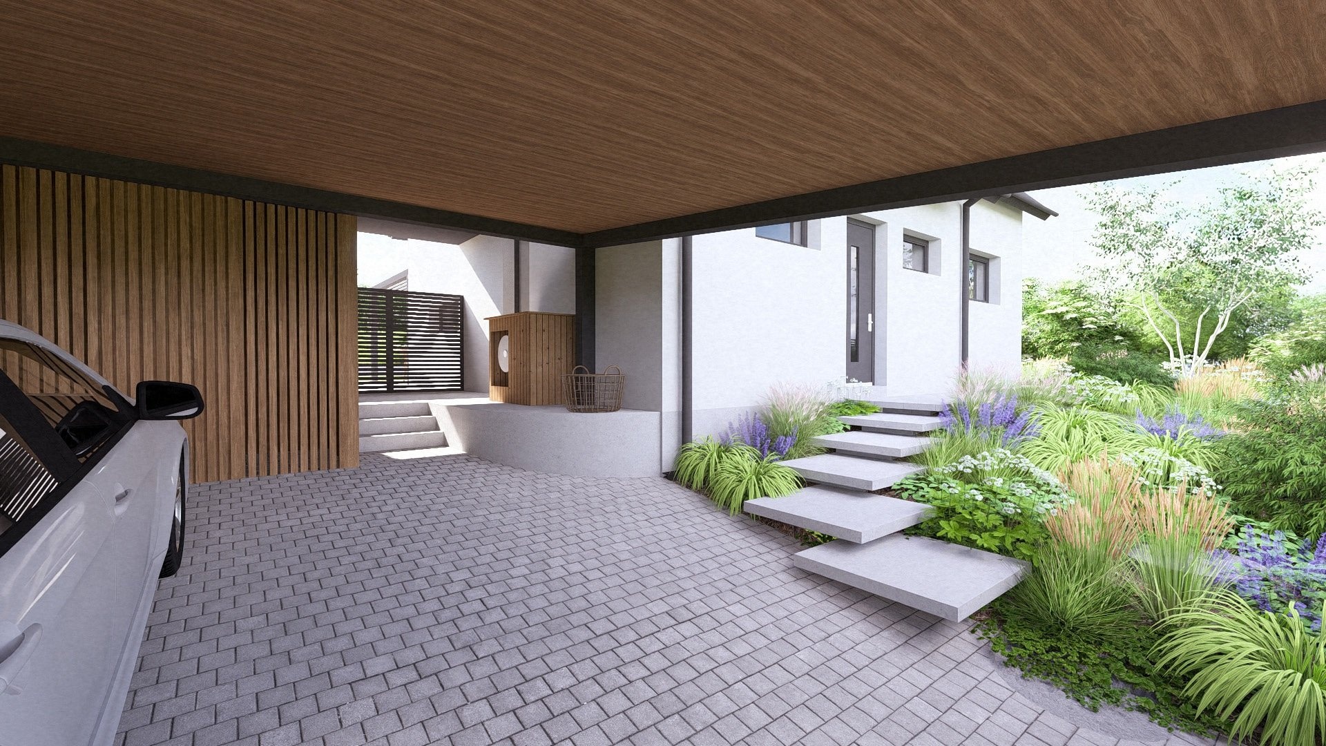 Prodej novostavby RD 5+kk, 184 m2, zahrada 719 m2, parkování, Panenské Břežany, Praha-východ
