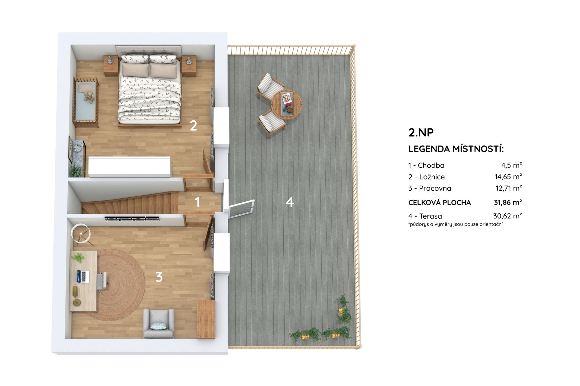 Prodej baťovského domku 4+kk, 109 m2, terasa, přístavba, sklep, parkovací stání, vlastní pozemek, Příkrá, Zlín