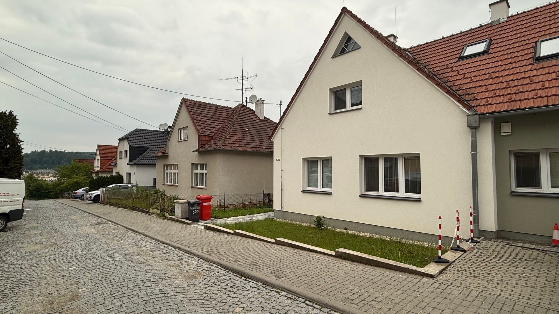 Eichner Pronájem nového bytu 3+kk, 82 m2, terasa, parkování, Úprkova, Luhačovice
