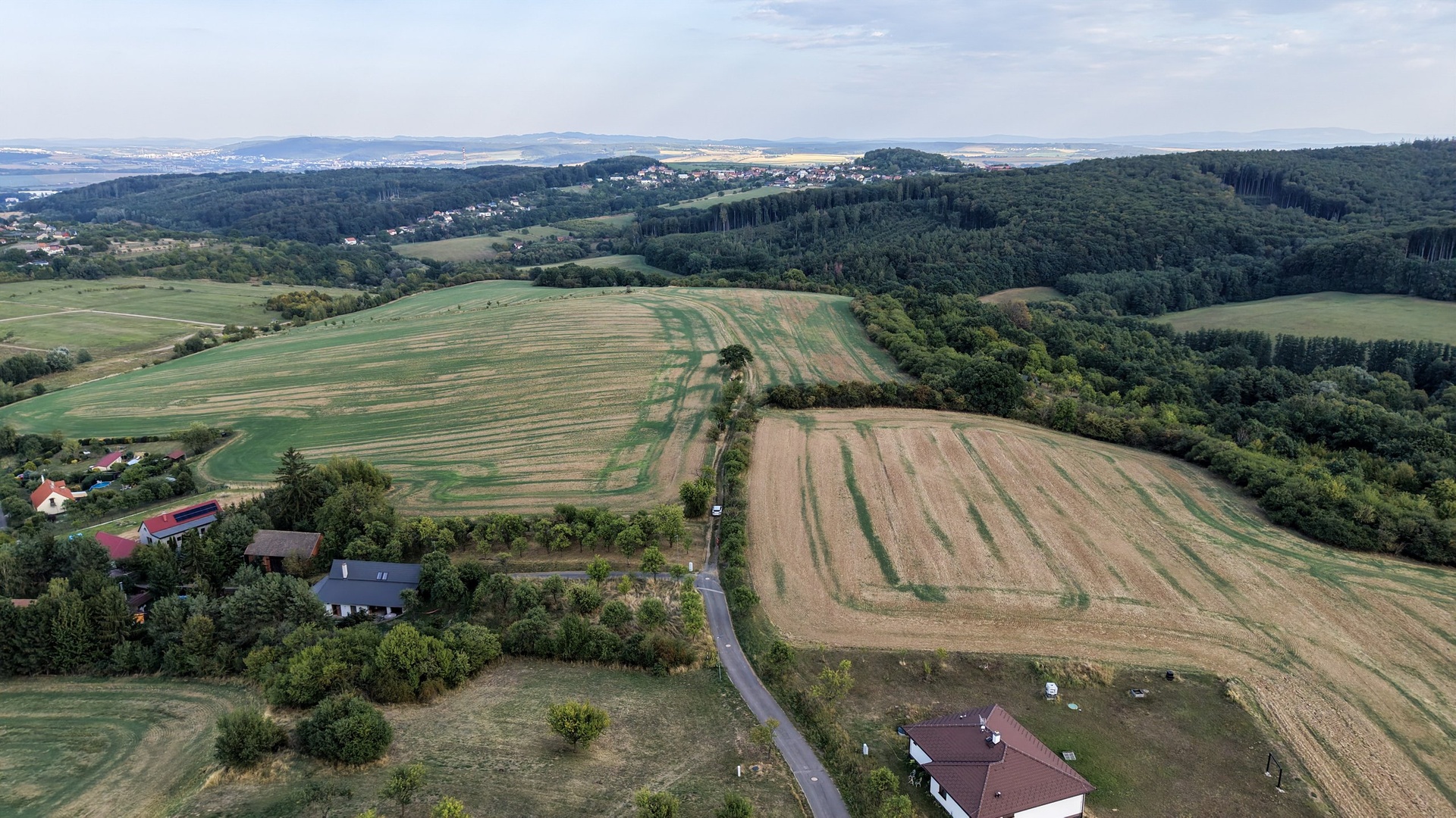 Prodej zasíťovaného stavebního pozemku, 1225 m2, Nová Dědina, Kvasice, Kroměříž
