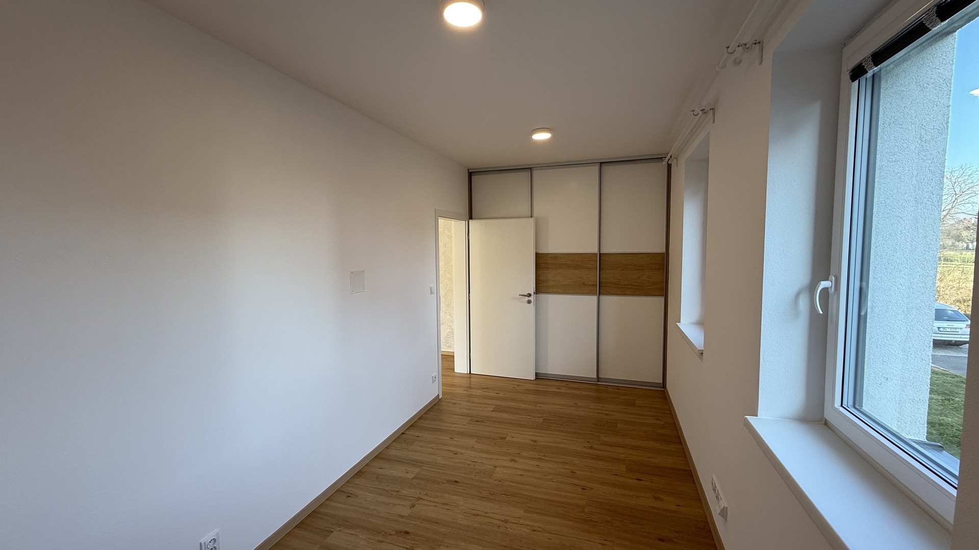 Pronájem bytu 3+kk, 77 m², novostavba, 2 balkóny, Komenského, Fryšták - Horní Ves