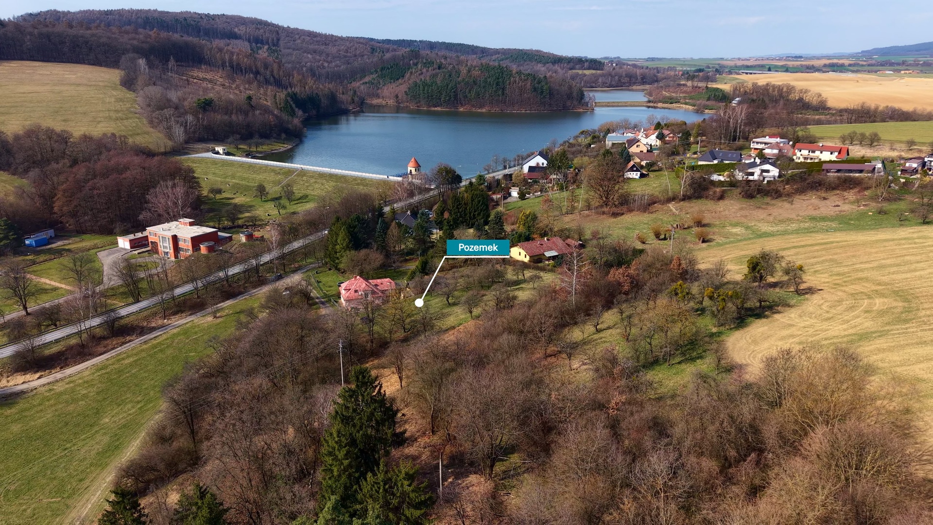 Eichner Prodej zasíťovaného stavebního pozemku , 1261 m2, Kostelec u Zlína, Zlín