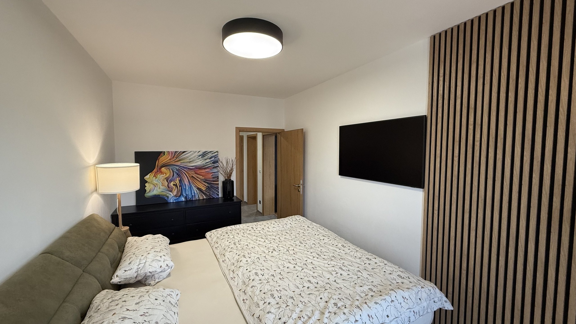 Prodej moderního bytu 3+kk, 68 m2, novostavba, 2x balkón, sklep, 2x parkovací místo, Horní Ves, Fryšták