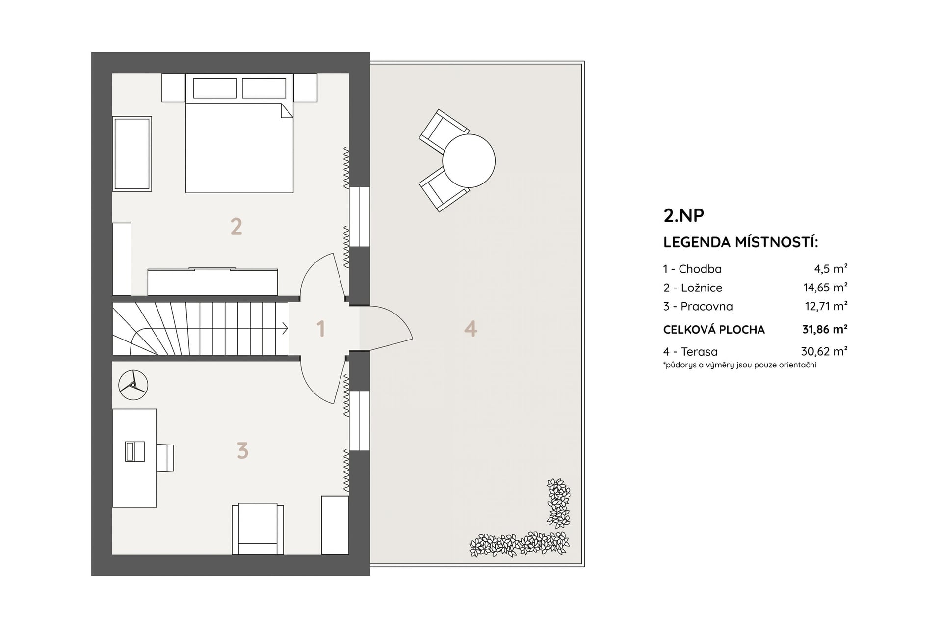 Prodej baťovského domku 4+kk, 109 m2, terasa, přístavba, sklep, parkovací stání, vlastní pozemek, Příkrá, Zlín