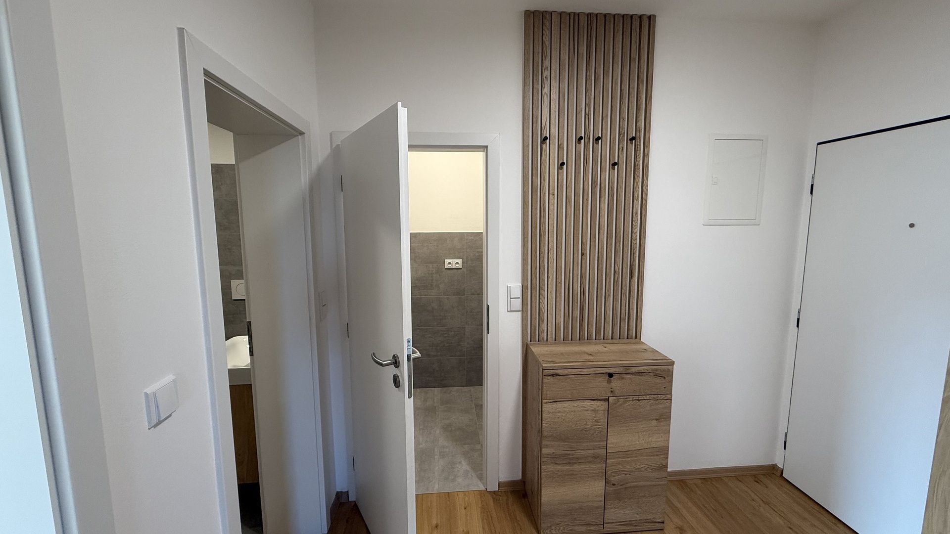 Pronájem bytu 3+kk, 77 m², novostavba, 2 balkóny, Komenského, Fryšták - Horní Ves