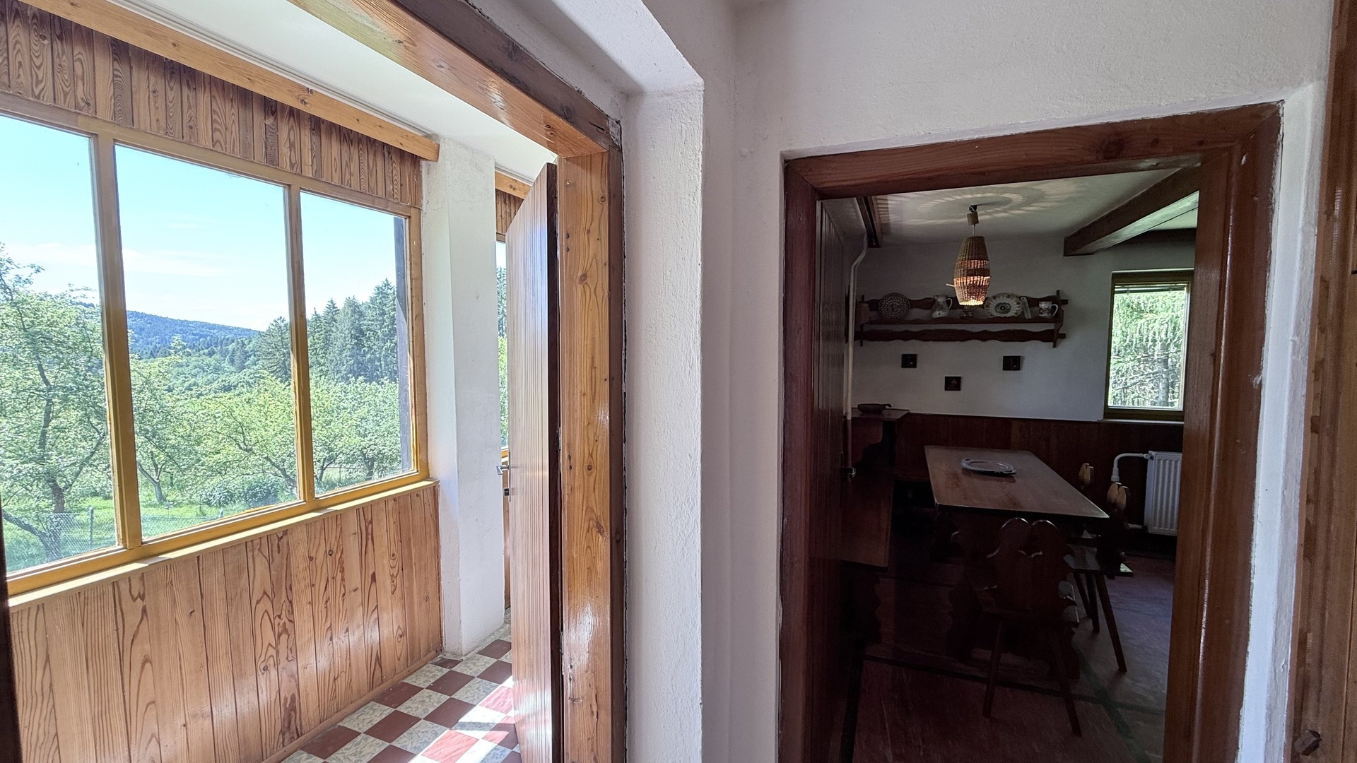Prodej rekreační chaty 3+1, 139 m2, zahrada, terasa, garáž, Košařiška, Držková