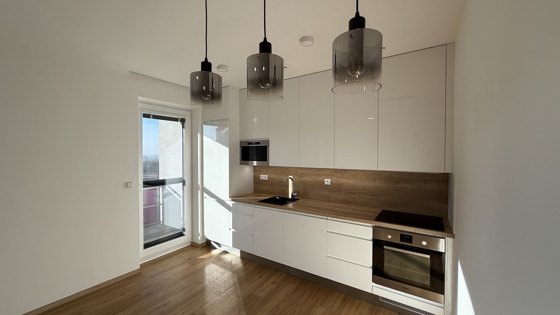 Pronájem bytu 3+kk, 77 m², novostavba, 2 balkóny, Komenského, Fryšták - Horní Ves