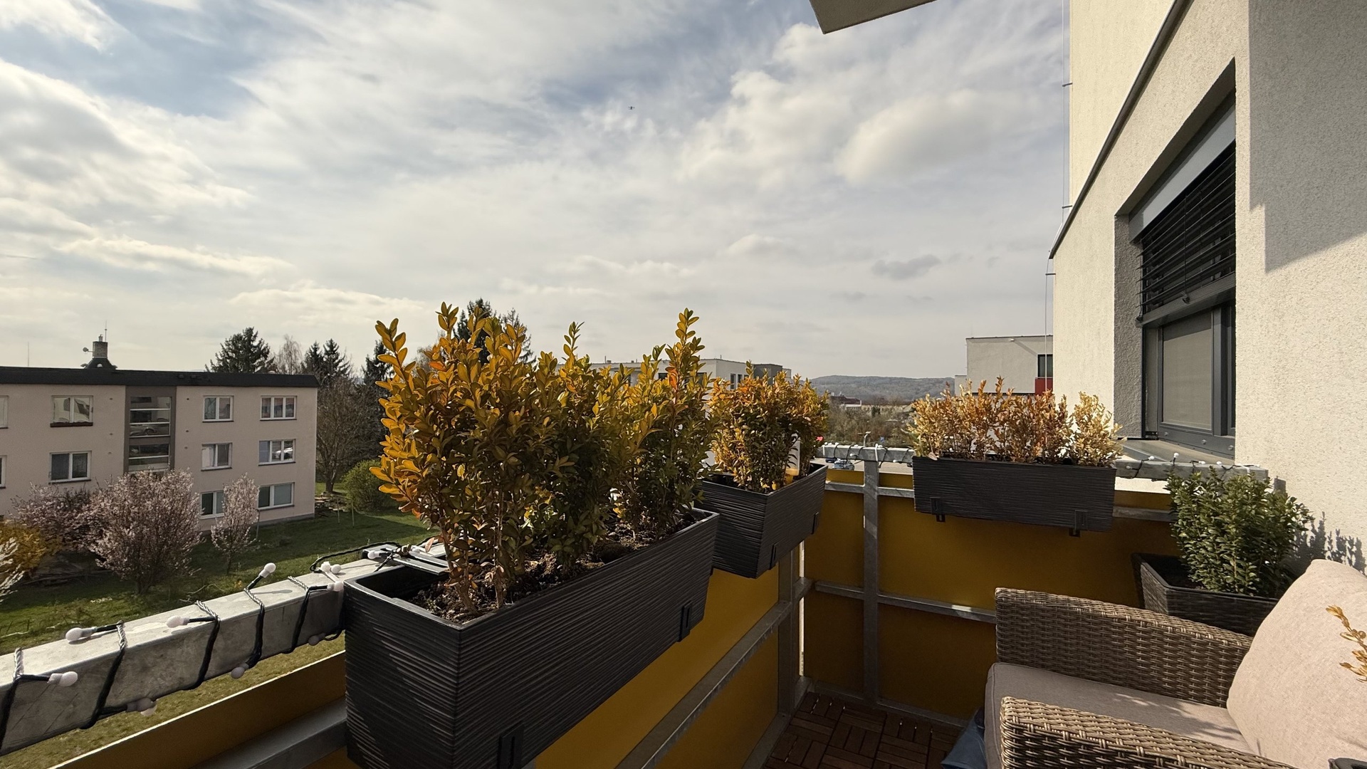 Prodej moderního bytu 3+kk, 68 m2, novostavba, 2x balkón, sklep, 2x parkovací místo, Horní Ves, Fryšták