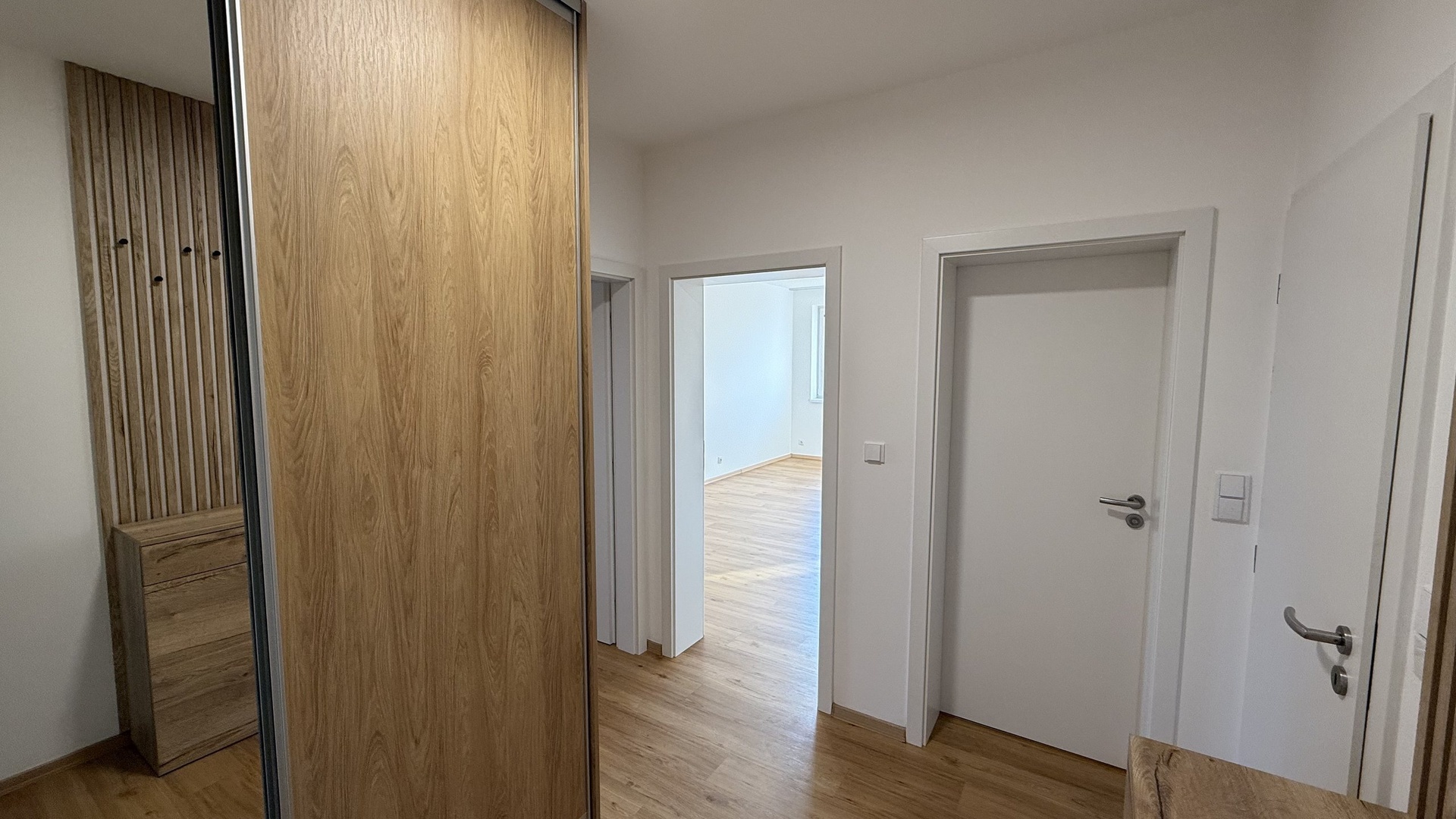 Pronájem bytu 3+kk, 77 m², novostavba, 2 balkóny, Komenského, Fryšták - Horní Ves