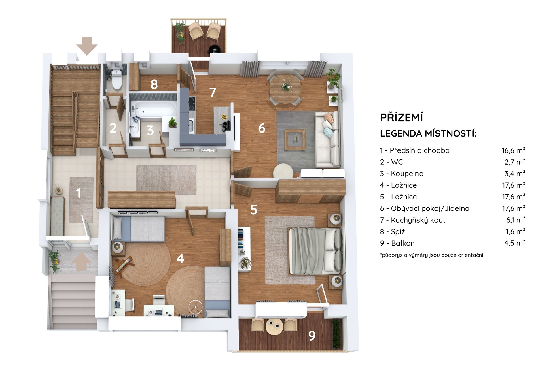 Prodej RD 7+2, 175 m2, zahrada, dílna, stavební pozemek, Kostelany nad Moravou